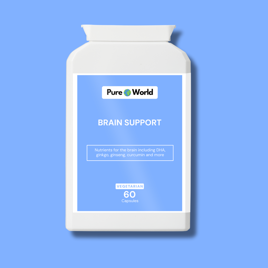 Brain support supplement for cognitive health and memory.